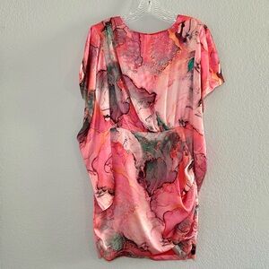 Dolores‎ Promesas Marble Satin Mini Dress Women’s EU 42 party formal going out